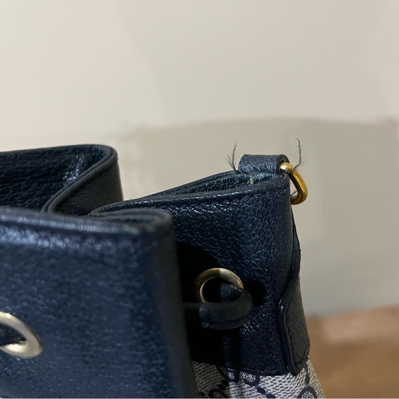 Rare Authentic Gucci Supreme Monogram Women’s Bucket Drawstring Vintage Bag - Picture 14 of 14